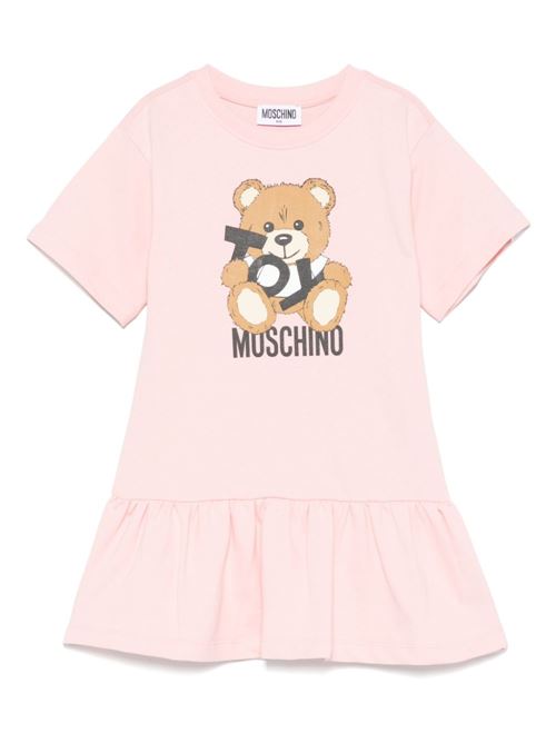 Abito bambina maniche corte MOSCHINO KID-TEEN | HDV0GBLCA1950209